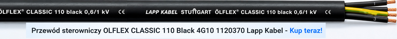 Przewód sterowniczy OLFLEX CLASSIC 110 Black LAPP KABEL