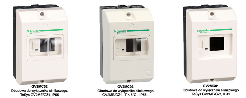 Wyłączniki silnikowe GV2 Schneider Electric - ochrona przed zwarciem i przeciążeniem oraz sterowanie.