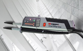 Zobacz jak działa wskaźnik napięcia LCD/LED 12-1000/1500V AC/DC TPT420 Megger!