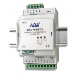 Konwerter protokołu NMEA0183 na MODBUS-RTU ADA-4040PC6-1-23 Cel-Mar