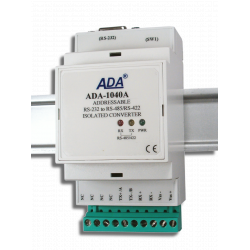 Adresowalny konwerter prędkości i formatu danych RS-232 na RS-485/RS-422 ADA-1040A wersja -23-3 CEL-MAR