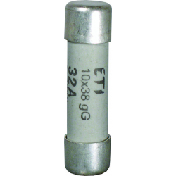 Wkładka bezpiecznikowa cylindryczna 10x38mm 12A 500V AC CH10x38 gG 12A 002620008 /10szt./