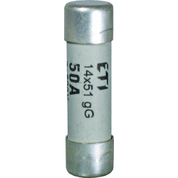 Wkładka bezpiecznikowa cylindryczna 14x51mm 10A gG CH14/P/10A/gG500V 006711018