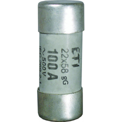 Wkładka bezpiecznikowa cylindryczna 22x58mm 100A gG 500V CH22 002640025