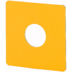Tabliczka opisowa żółta kwadratowa 50x50mm bez nadruku SQ-GE 063263 EATON