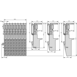 140133-rys1-Moduł-segmentowy-przyłączeniowy-sprężynowy-3-poziomy-0-5-2-5mm2-Eaton