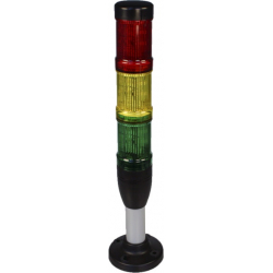 Kolumna sygnalizacyjna 24V AC/DC światło stałe czerwona/żółta/zielona SL4-100-L-RYG-24LED 171296 EATON