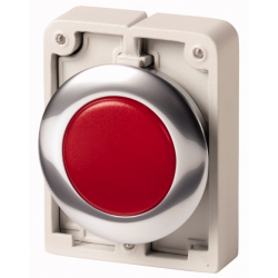 Główka lampki sygnalizacyjnej 30mm płaska czerwona M30C-FL-R 183282-68160