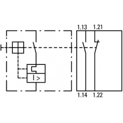 Styk pomocniczy 1Z 1R montaż boczny NHI-B-11-PKZ0 208277 EATON