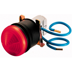 Lampka sygnalizacyjna 22.5mm czerwona 250V AC/DC L-R 208689 EATON