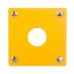 Płyta czołowa do montażu podtynkowego 1-otwór (żółta) 22mm M22-EY1 216542 EATON