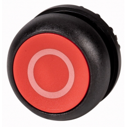 Napęd przycisku czerwony z samopowrotem płaski M22S-D-R-X0 216606 EATON