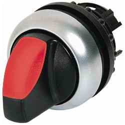 Napęd przełącznika 2 połozeniowy czerwony z podświetleniem z samopowrotem M22-WLK-R216814 EATON