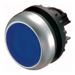 Napęd przycisku niebieski z podświetleniem bez samopowrotu M22-DRL-B 216952 EATON