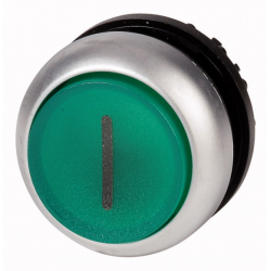 Napęd przycisku zielony /I/ z podświetleniem z samopowrotem M22-DLH-G-X1 216977 EATON