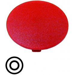 Wkładka przycisku grzybkowego czerwona /O/ M22-XDP-R-X0 218157-67448