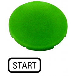 Soczewka przycisku 22mm płaska zielona z symbolem START M22-XD-G-GB1 218196 EATON