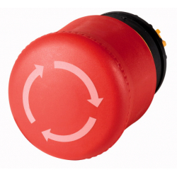 Napęd przycisku bezpieczeństwa czerwony przez obrót bez podświetlenia M22-PVT 263467 EATON