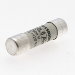 Wkładka bezpiecznikowa cylindryczna 10x38mm 0,5A gG 500V C10G0-5 EATON