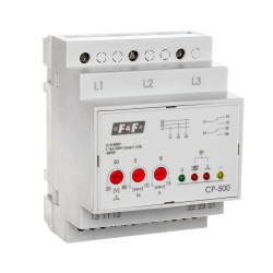 CP-500-Przekaźnik-kontroli-napięcia-3-fazowy-2P-2x8A-3x500V-150-210V-AC-bez-N-CP-500-F-F