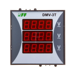 DMV-3T-Woltomierz-3-fazowy-cyfrowy-modułowy-100-300V-AC-dokładność-0-5%-TrueRMS-DMV-3T-F-F