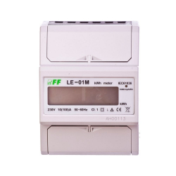 LE-01M-Licznik-energii-elektrycznejzgodność-z-MID-1-fazowy-100A-230V-RS-485-MODBUS-RTU-wyświetlacz-LCD-LE-01M-F-F
