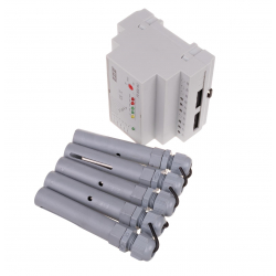 Przekaźnik kontroli poziomu cieczy 16A 1-100kOhm 230V AC PZ-832 RC B F&F