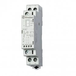 Stycznik modułowy 2Z 25A 230V AC/DC, wskaźnik zadziałania + LED, 17,5mm 22.32.0.230.4320 Finder