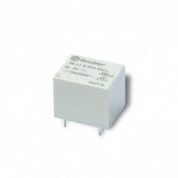 Miniaturowy przekaźnik do obwodów drukowanych 1P 10A 12V DC styki AgSnO2, wykonanie szczelne RTIII 36.11.9.012.4011 Find