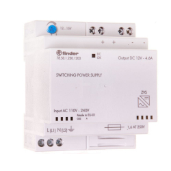 Zasilacz impulsowy modułowy 50W 12V DC 110-240V AC 78.50.1.230.1203 Finder