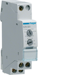 EZN001-Przekaźnik-czasowy-opóznione-załączenie-12-230V-AC-12-48V-DC-1-styk-CO-8A-Hager-Polo