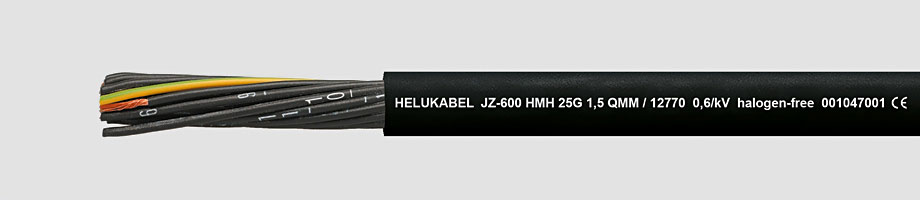 JZ-600 HMH - Przewód sterowniczy bezhalogenowy