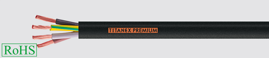 TITANEX PREMIUM H07RN-F specjalny bezhalogenowy kabel gumowy Helukabel