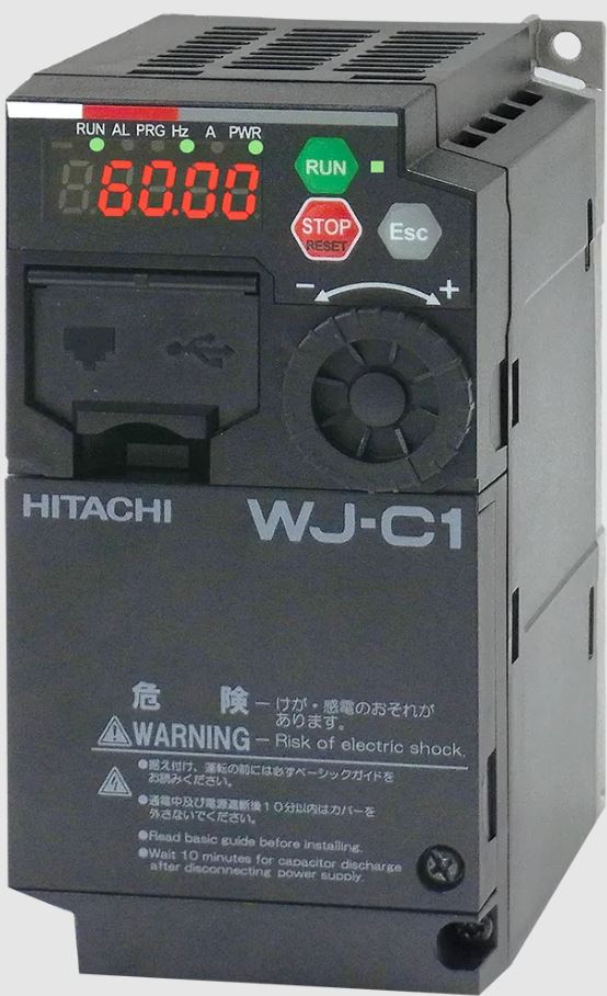 Falowniki WJ-C1 firmy Hitachi