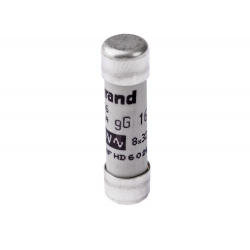 Wkładka bezpiecznikowa cylindryczna 8,5x31,5mm 16A gG 012316 /10szt./ LEGRAND