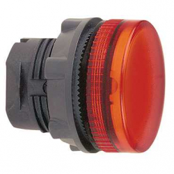 Główka lampki sygnalizacyjnej 22mm czerwona BA9S ZB5AV04 Schneider Electric