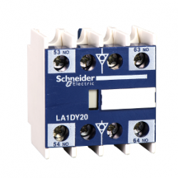 LA1DX20-Blok-styków-pomocniczych-2-NO-zaciski-śru-Schneider-Electric