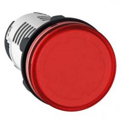 Lampka sygnalizacyjna 22mm czerwona 230-240V AC LED XB7EV04MP Schneider Electric