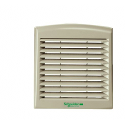 NSYCAG291LPC-Kratka-wylotowa-w-kolorze-RAL7032-wyięcie-291x291-zewn-wym-336x316mm-Schneider-Electric