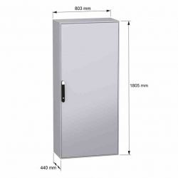 Obudowa SM 1800X800X400mm IP55 z płytą montażową NSYSM18840P Schneider Electric