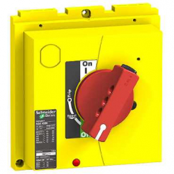 Napęd bezpośredni czerwono-żółty z blokadą CVS400/630 LV432599 Schneider Electric