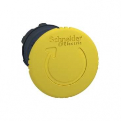 Napęd przycisku grzybkowego żółty przez obrót ZB5AS55 Schneider Electric