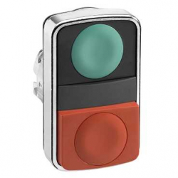 Napęd przycisku podwójny zielony/czerwony /O-I/ bez podświetlenia z samopowrotem ZB4BL7340 Schneider Electric