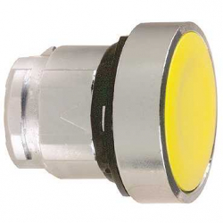 Napęd przycisku żółty bez podświetlenia z samopowrotem ZB4BA5 Schneider Electric