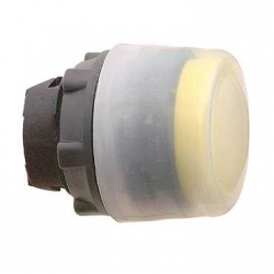 Napęd przycisku żółty z samopowrotem okapturzony IP69K ZB5AP58 Schneider Electric