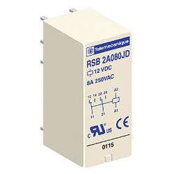Przekaźnik interfejsowy 2 styki CO 230V AC RSB2A080P7 Schneider Electric