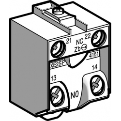 Styk pomocniczy 1Z 1R migowy do 1 lub 2-krokowego wyłącznika nożnego XPE XE2SP4151 Schneider Electric