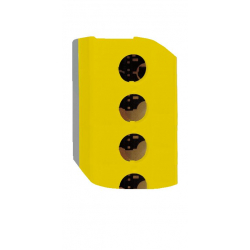 XALK04-Pokrywa-pusta-żółta-z-jasnoszarą-podstawą-4-o-Schneider-Electric