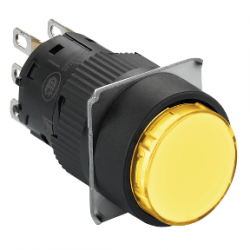 XB6EAA51P-Przycisk-okr-żółty-O-16-kryty-z-sam-powr-1-Schneider-Electric