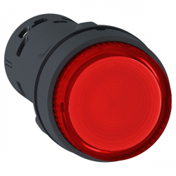 Przycisk podświetlany, LED, z sam. powr. -1NO, czerwony, 230V XB7NW34M1 Schneider Electric